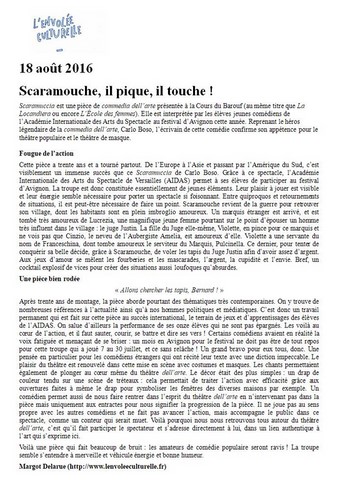 Prisma Teatro - Envolee Culturelle