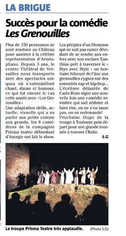 Prisma Teatro - Nice Matin
