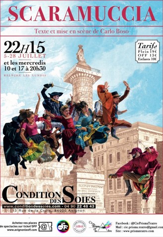 Prisma Teatro scaramuccia Avignon 2019